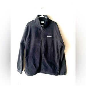Columbia Steens Mountain Full Zip Jacket Fleece Black Men’s Size 2X